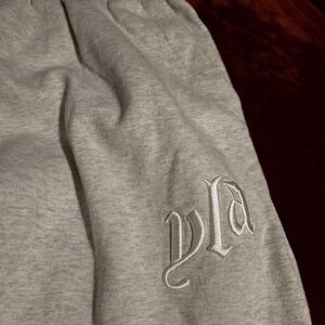YoungLA Heather Gray Sweatpants